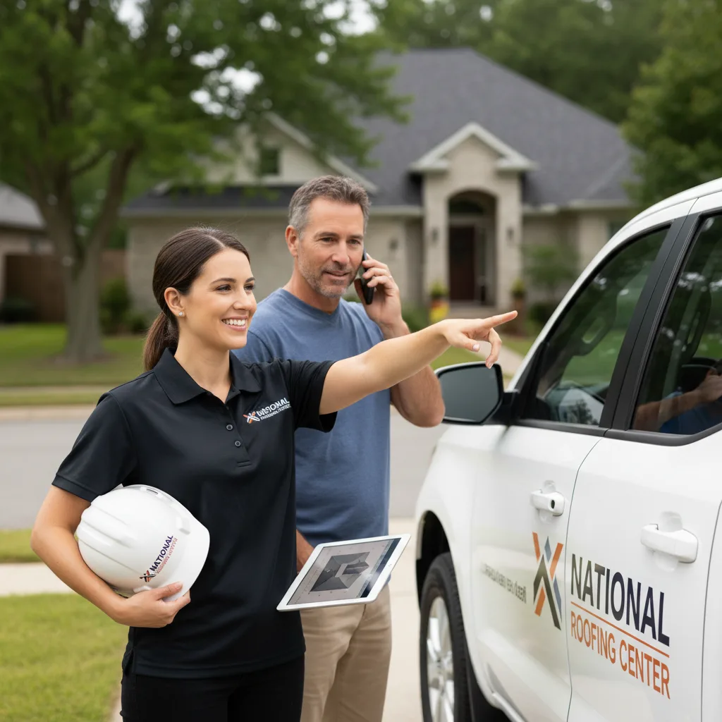 National Roofing Center customer support in Flower Mound
